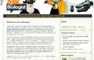 Ask a Biologist preview
