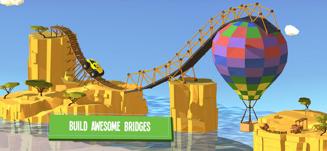 Build a bridge! Screenshot