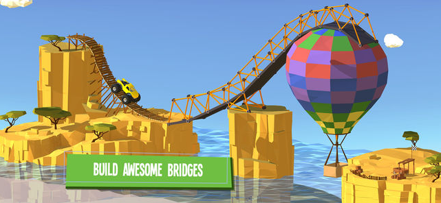 Construct A Bridge Game: Free Online Bridge Building Video Game for Kids