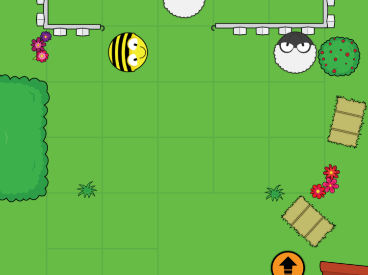 Online Maze games for Young Children: Bee