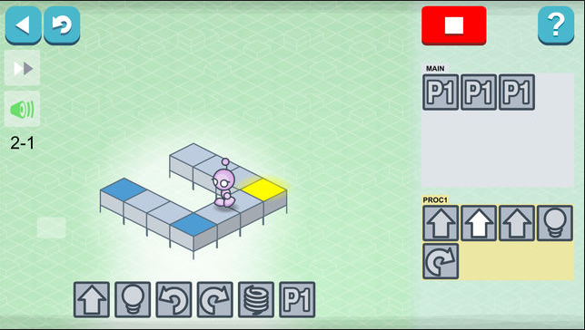 Lightbot: Code Hour screenshot