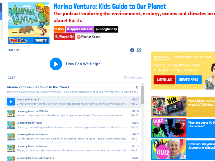 Fun Kids Podcast Shorts Screenshot