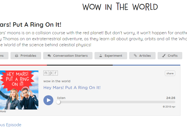 Wow in the World podcasts Screenshot