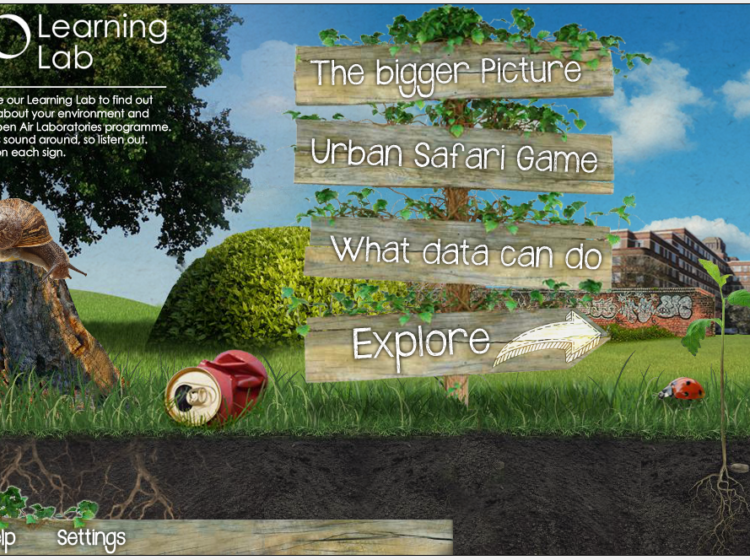 The OPAL Learning Lab Screenshot