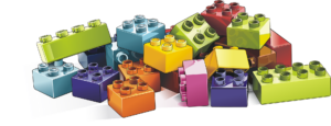 Lego block (including pink ones)