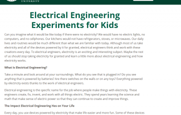 electrical engineering for kids home page. Make a call.