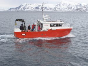 boat in the arctic