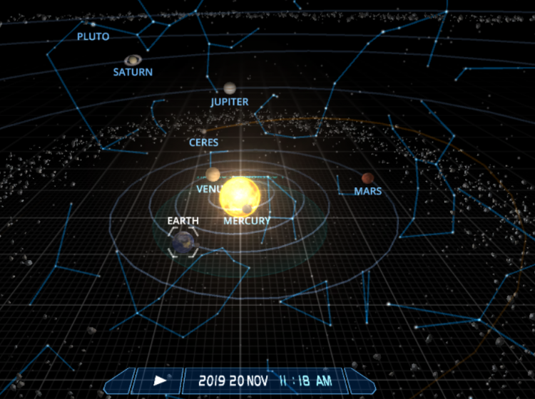 Spacepedia  Solar System Scope